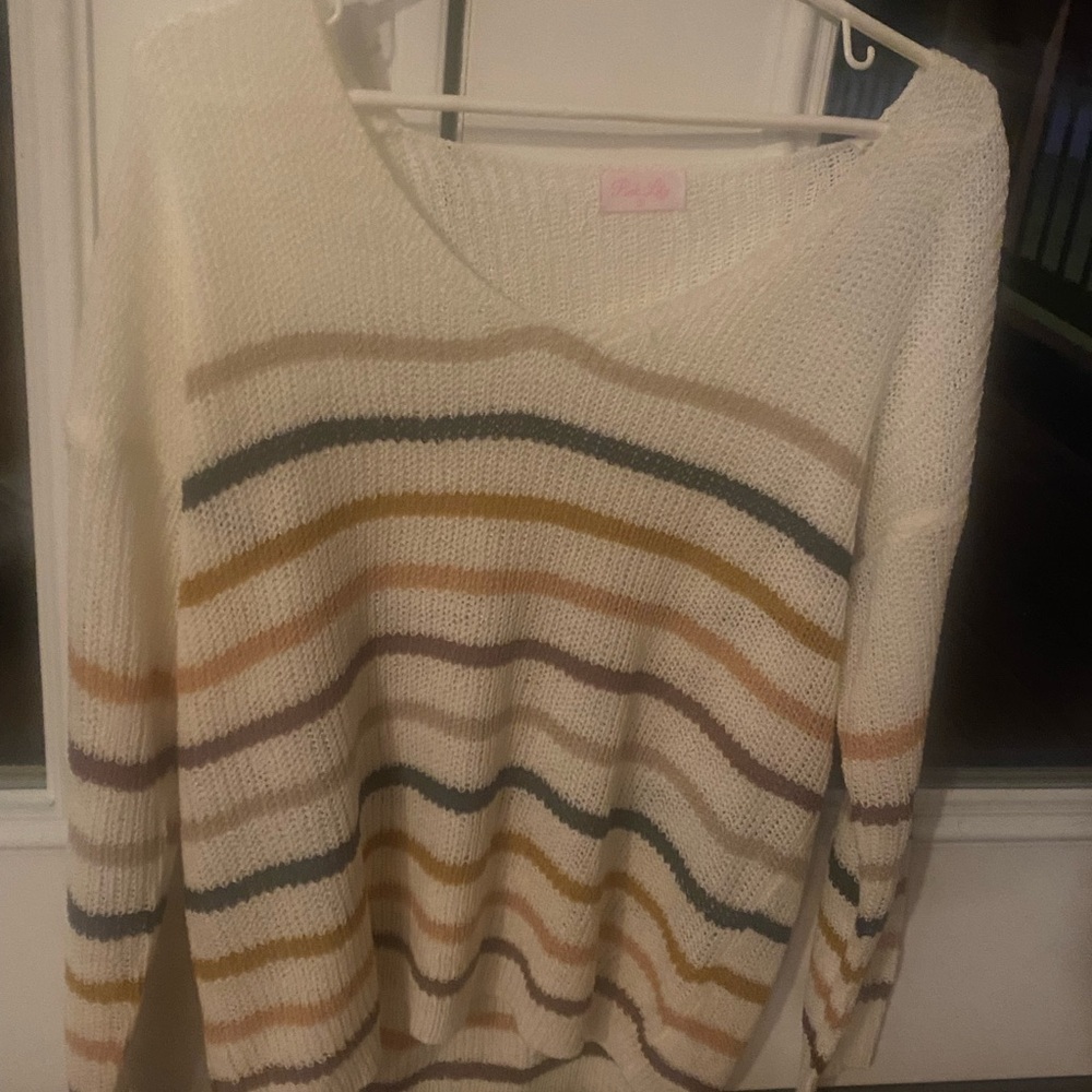 Pink Lily Sweater